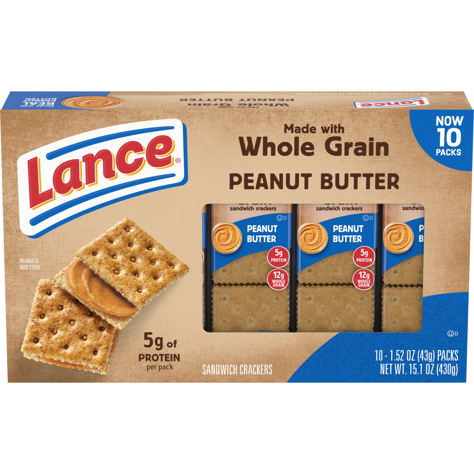 Baked with Whole Grain Peanut Butter